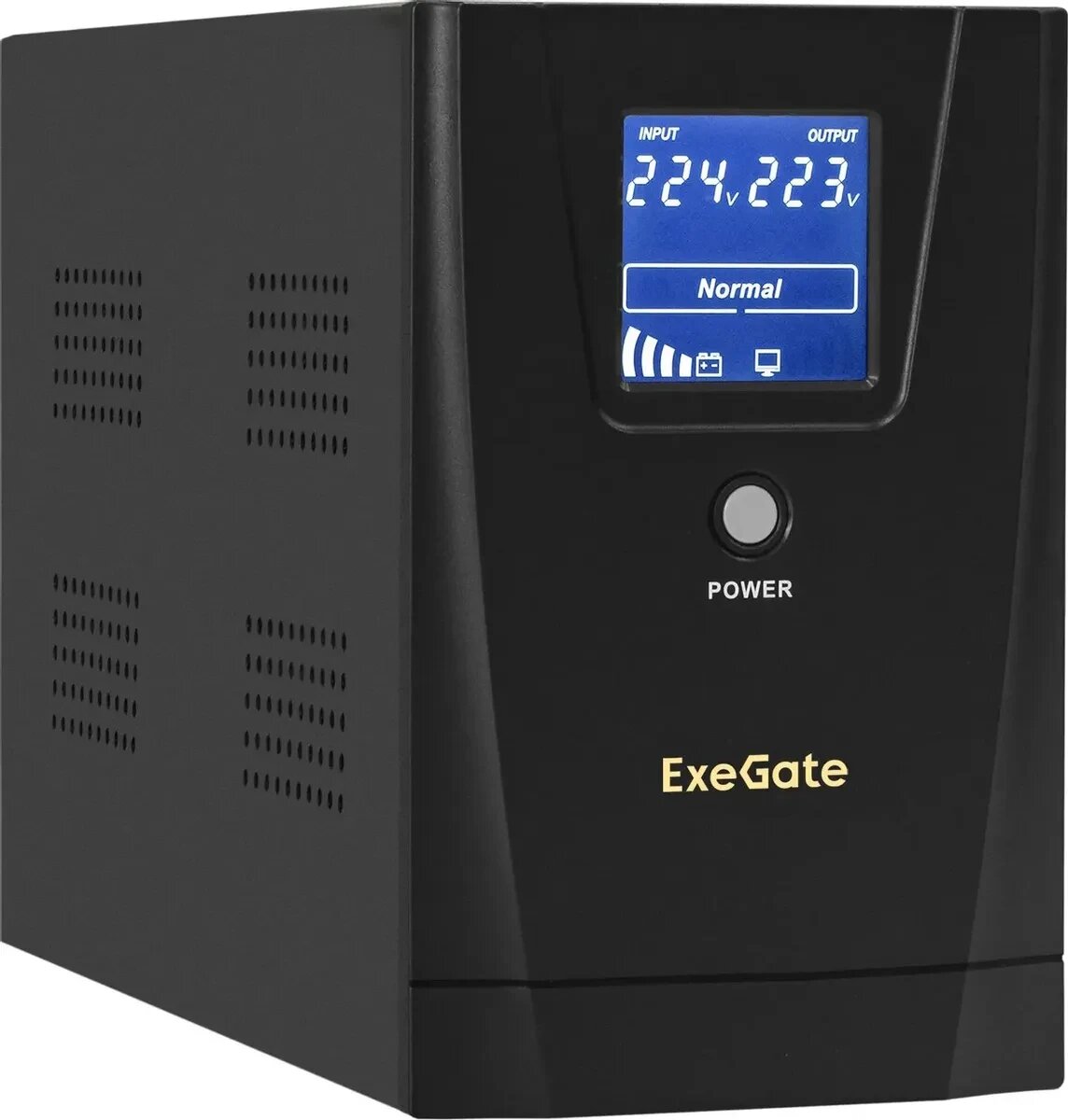 Источник бесперебойного питания EXEGATE SpecialPro Smart LLB-2000. LCD. AVR.2SH. RJ. USB (EX292632RUS)