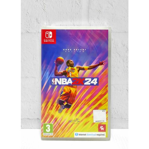 NBA 2K24 Kobe Bryant Edition Видеоигра на картридже Nintendo Switch