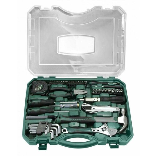 Набор 50 предметов Инструмент FAVOURITE FAV 50 SETS биты переходник ключи головки отвертки кейс 4295₽