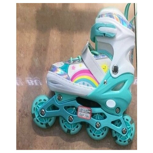 Ролики PU свет колес 2цв размер S 30-34 D37005 5045₽