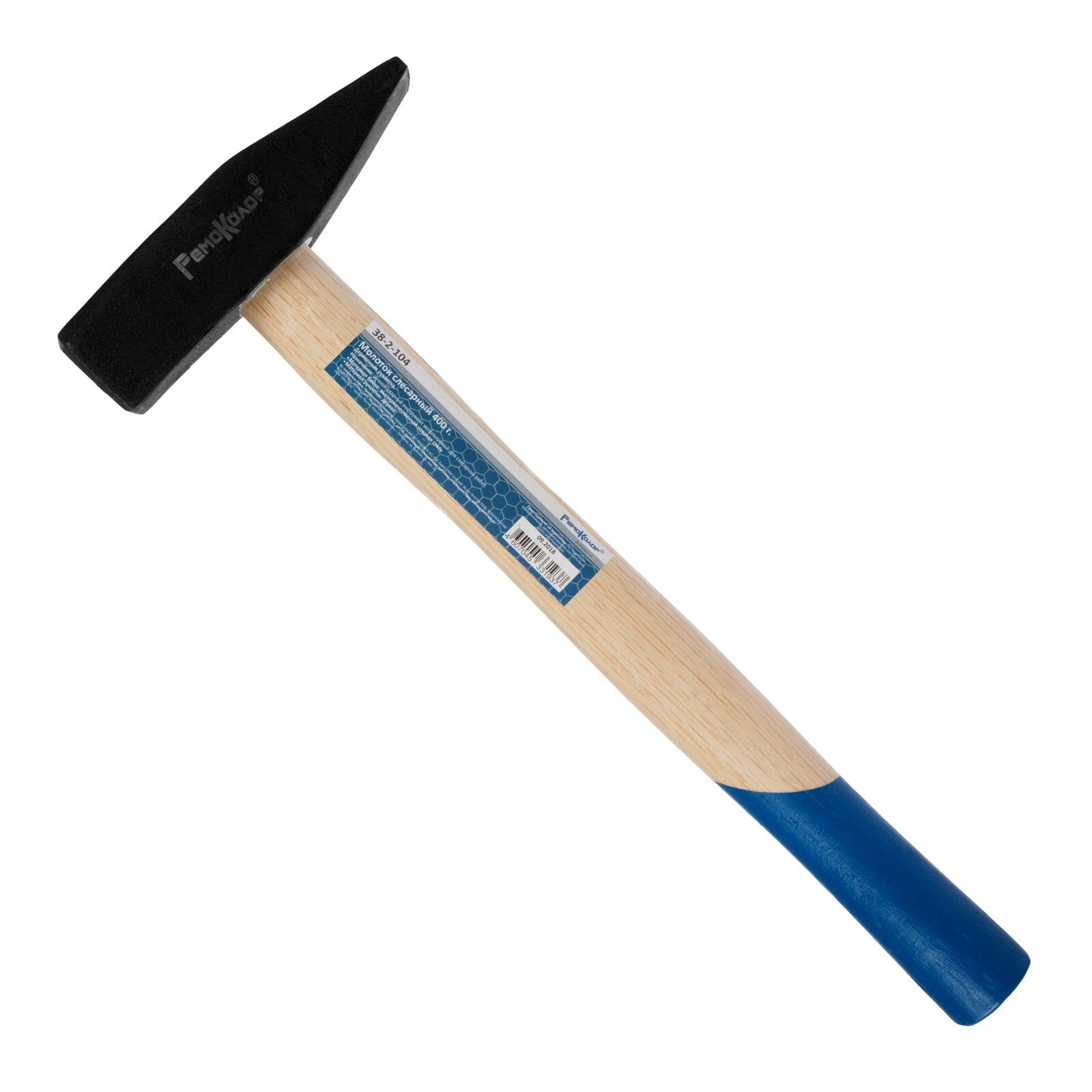 Молоток слесарный 400 г кованый деревянная рукоятка