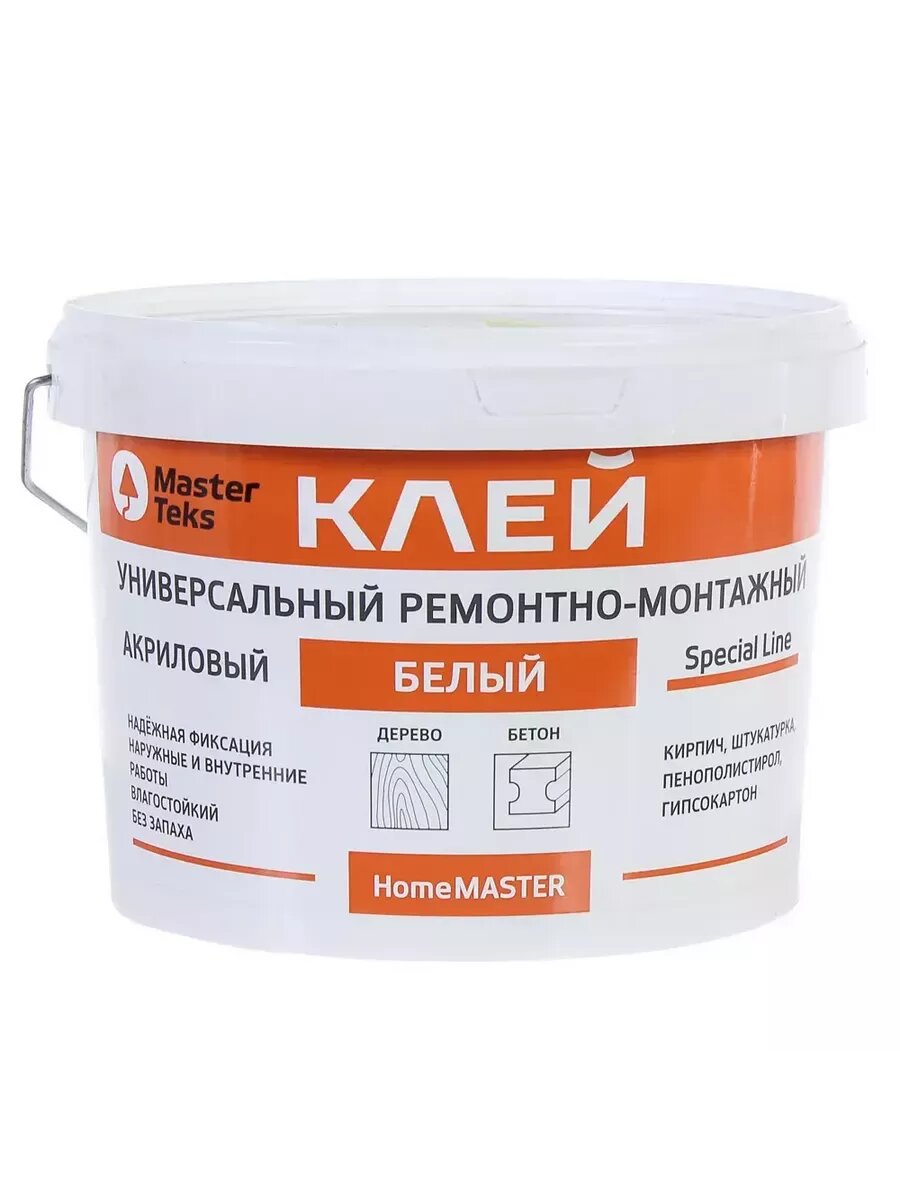 Клей ремонтно-монтажный белый 3.6 кг