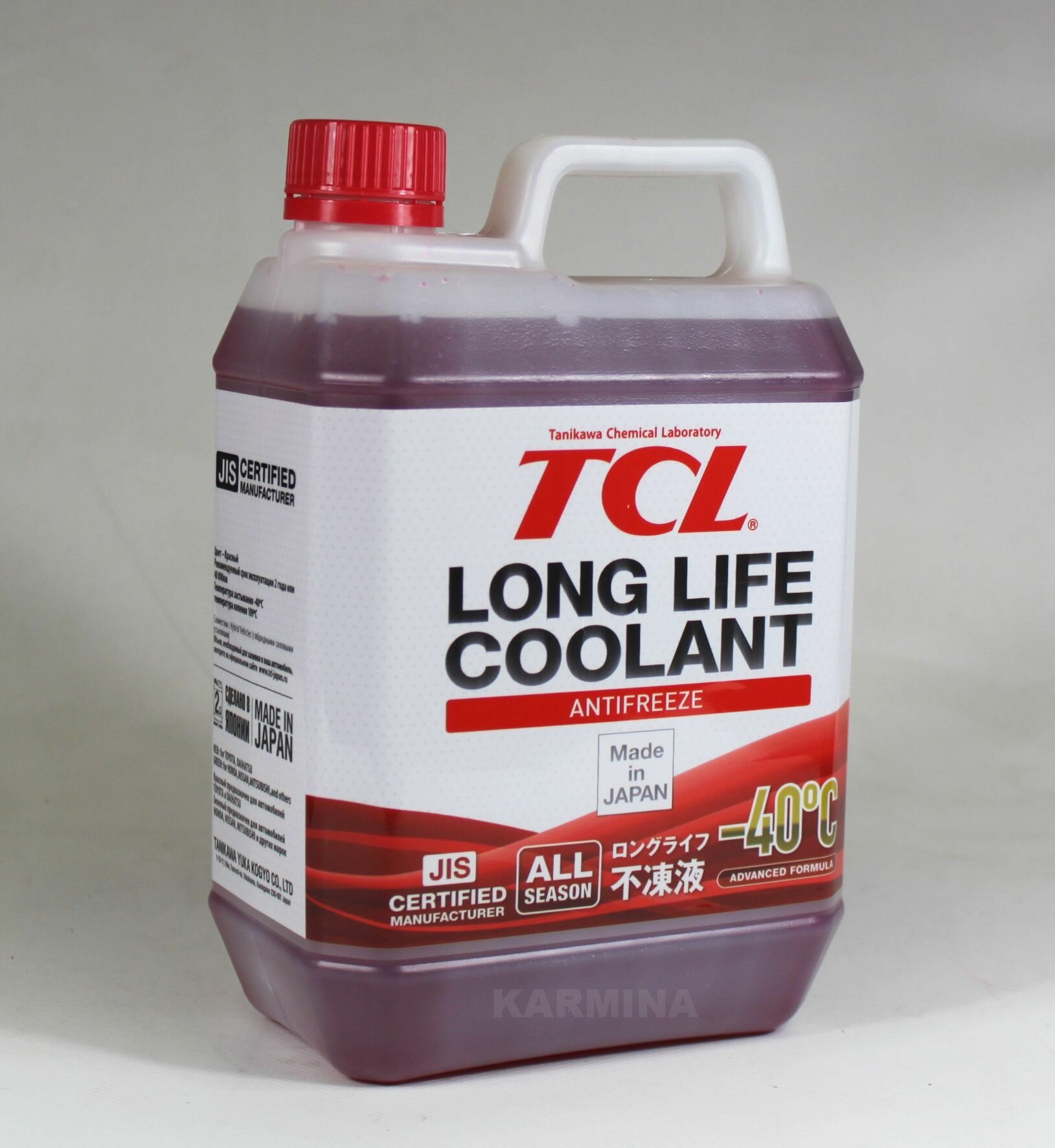 Антифриз TCL LLC -40C красный, 2 л