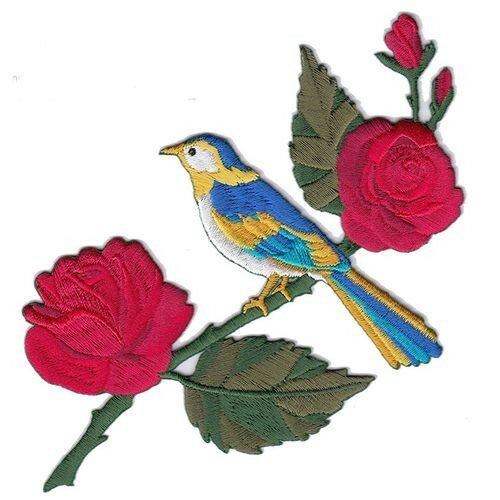 Marbet 565024 Термоаппликация "Птичка", 12 x 12 см