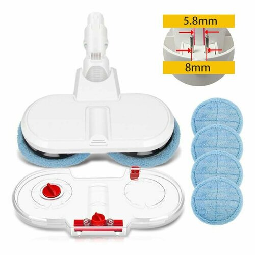 Моющая турбощетка ля пылесоса Xiaomi Dreame G10 V11 V10 V12 T30 с узкими Контактами 6450₽