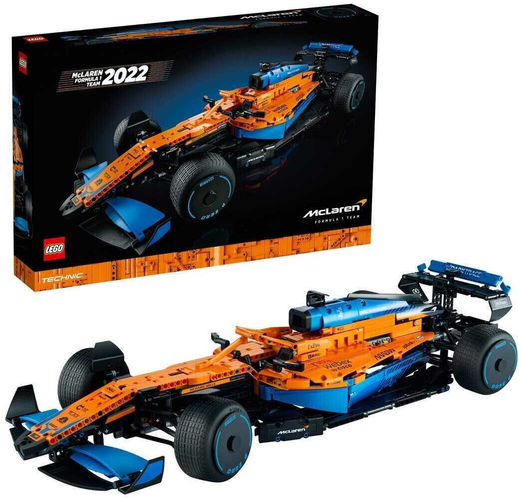 Конструктор LEGO Technic 42141 Гоночный автомобиль McLaren Formula 1, 1432 детали