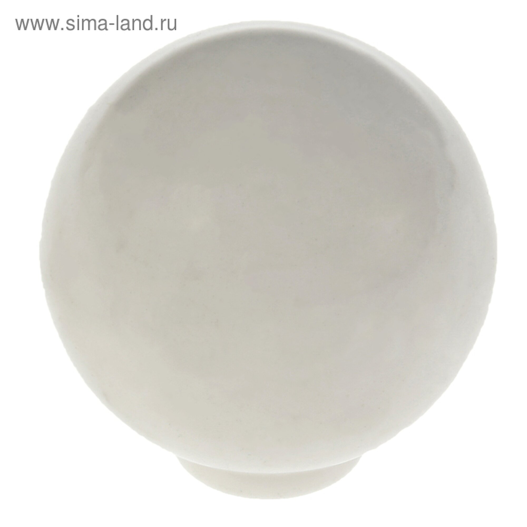 Мебельная ручка Тундра PLASTIC 008 2603101 пластик белая 28x28x28 см