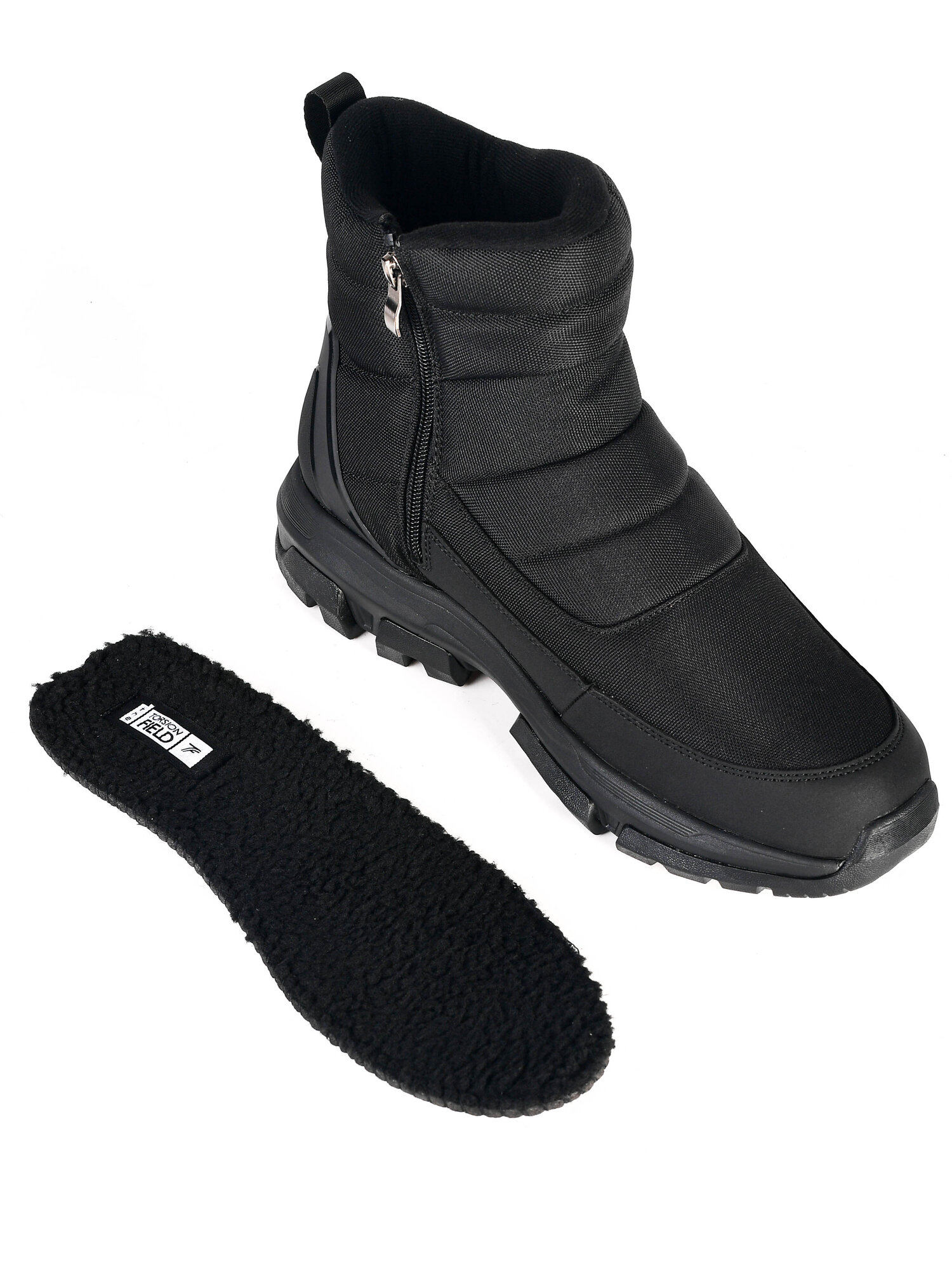 Сапоги Torsion Field, полнота 7 (RU)/ на среднюю и широкую стопу, размер 45, черный — фото 1