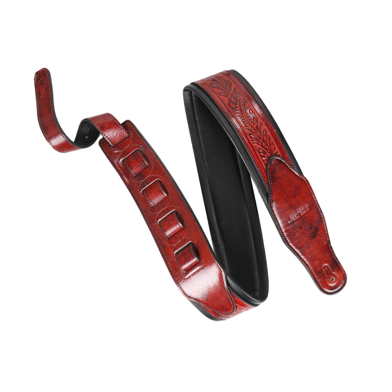 Кожаный ремень для гитары Medium Bourbon Brown, 2.75"