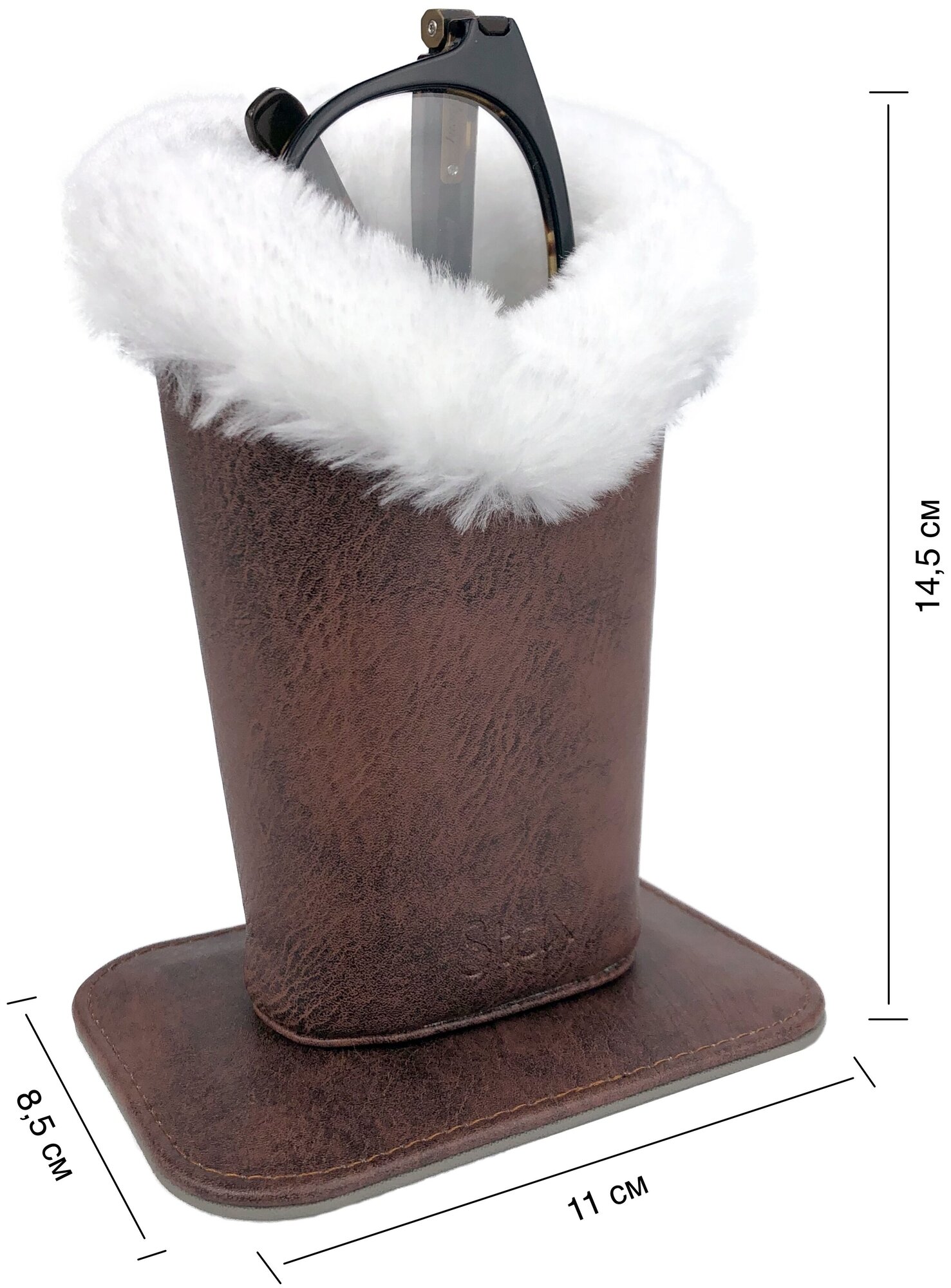 Подставка для очков настольная с мехом Stax — фото 1