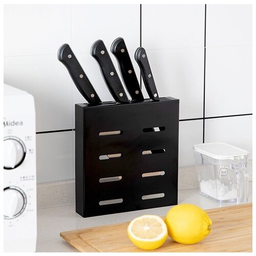 фото Подставка / держатель для ножей и кухонных принадлежностей / столовых приборов / навесной органайзер kico