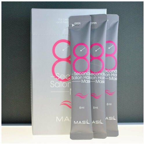 Маска для волос «салонный эффект за 8 секунд» Masil 8 Second Salon Hair Mask 20шт х 8мл