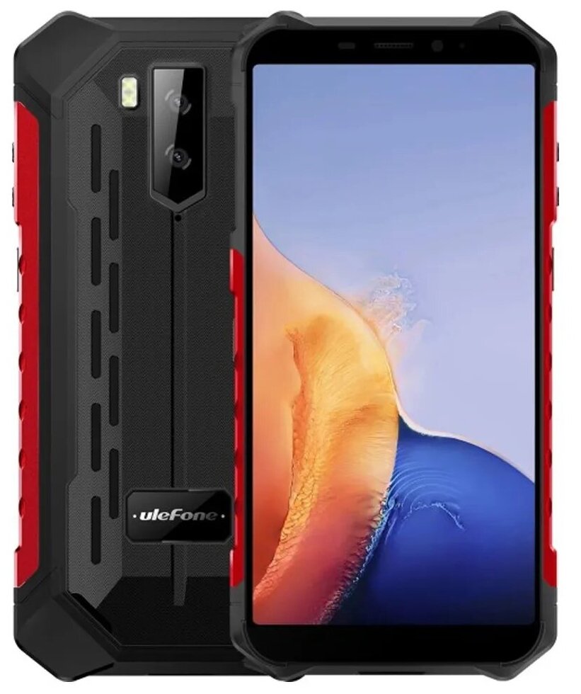 Смартфон Ulefone Armor X9 3/32 ГБ, красный