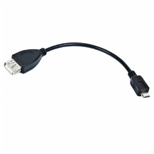 Аксессуар Gembird Cablexpert USB 2.0 OTG USBAF/MicroBM 15cm A-OTG-AFBM-001 адаптер переходник кабель otg microusb 3 0 usb белый