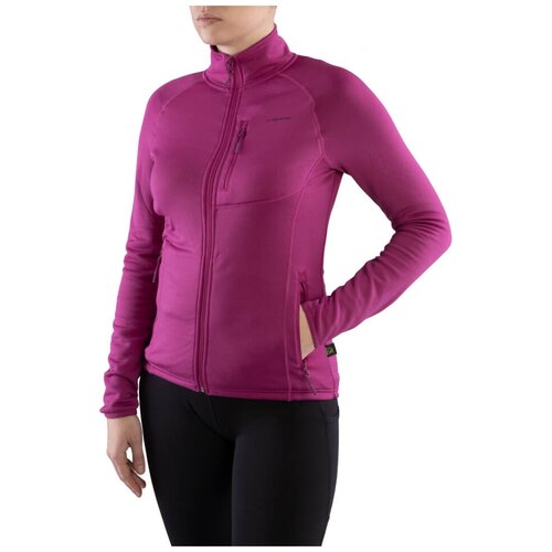 фото Толстовка для активного отдыха viking midlayer full zip jukon lady pink (us:m)