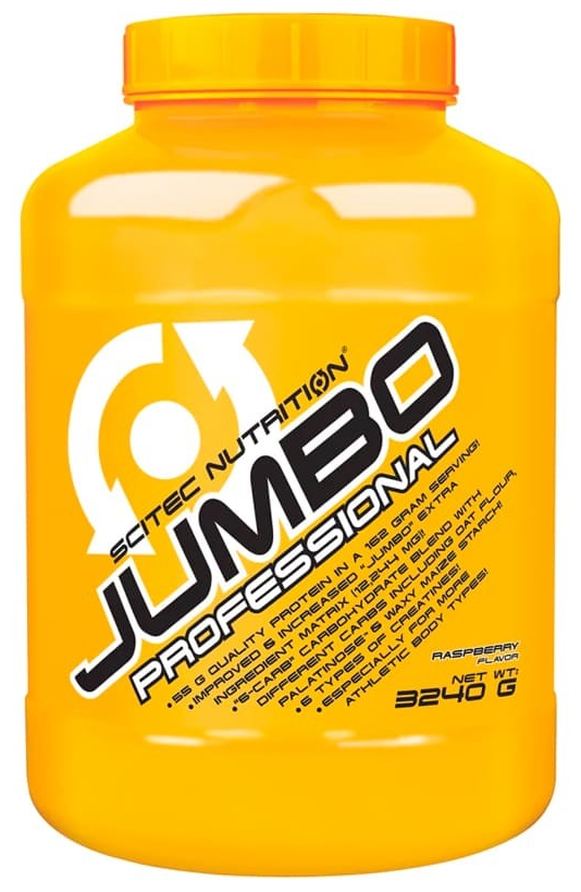 Scitec Nutrition Jumbo Professional 3240 г (Малина)