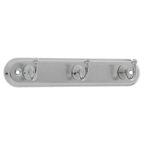 Тундра Вешалка 3-х местная KV103CP, цвет хром