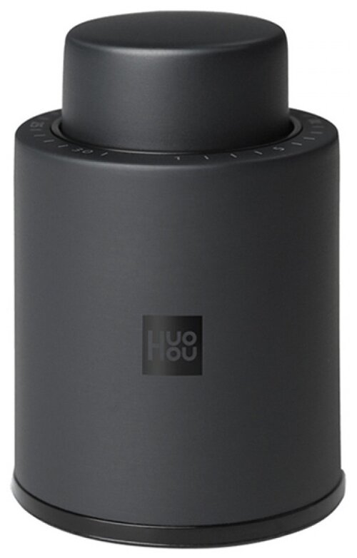 Вакуумная пробка HuoHou Вакуумная пробка для вина HuoHou Vacuum Stopper Black HU0075, черный