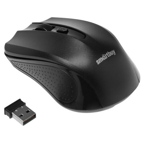 Мышь Smartbuy ONE 352 беспроводная оптическая 1600 dpi 2xAAA не в комплекте черная 111100₽