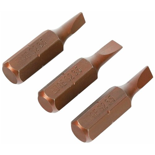 Бита PATRIOT SL 35мм сталь S2 длина 25 мм 3 шт 165₽