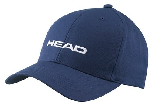 Бейсболка HEAD, размер one size, синий
