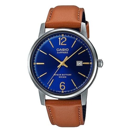 Наручные часы CASIO Classic MTS-110L-2A, мультиколор, синий casio mts 110l 2a