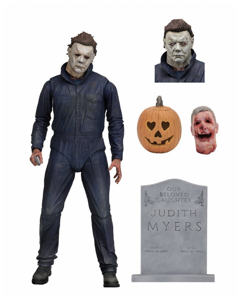 Подвижная фигурка Майкл Майерс Halloween от Neca 18 см.