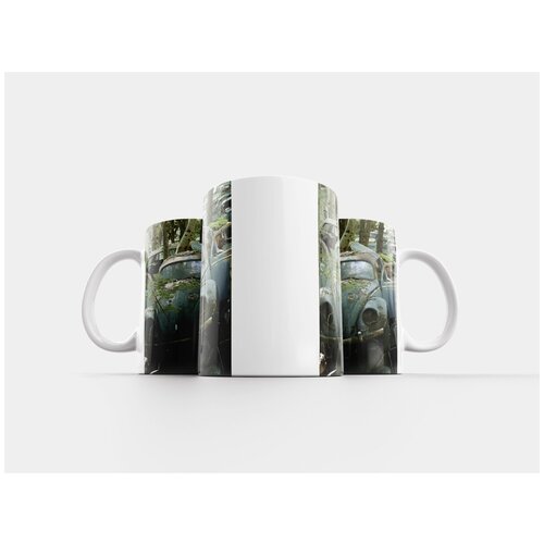 фото Кружка "автомобиль, кладбище автомобилей, старинный автомобиль" 320 мл lotsprints