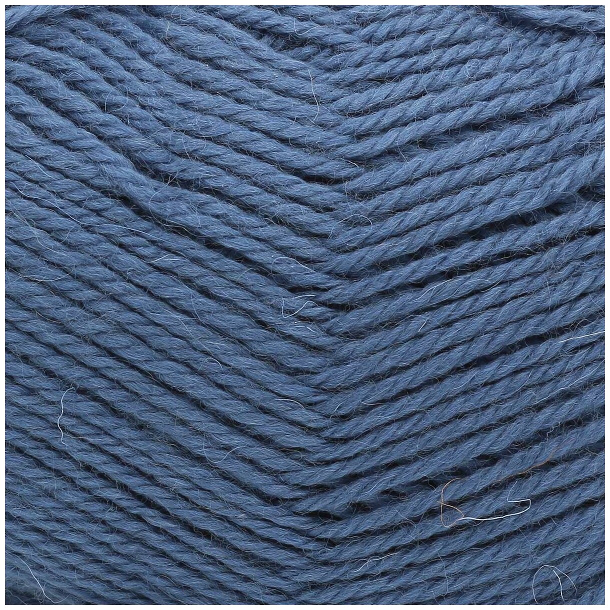 Пряжа для вязания Камтекс 'Гармония', 100г, 245м (50% шерсть, 50% акрил) (022 джинса), 5 мотков