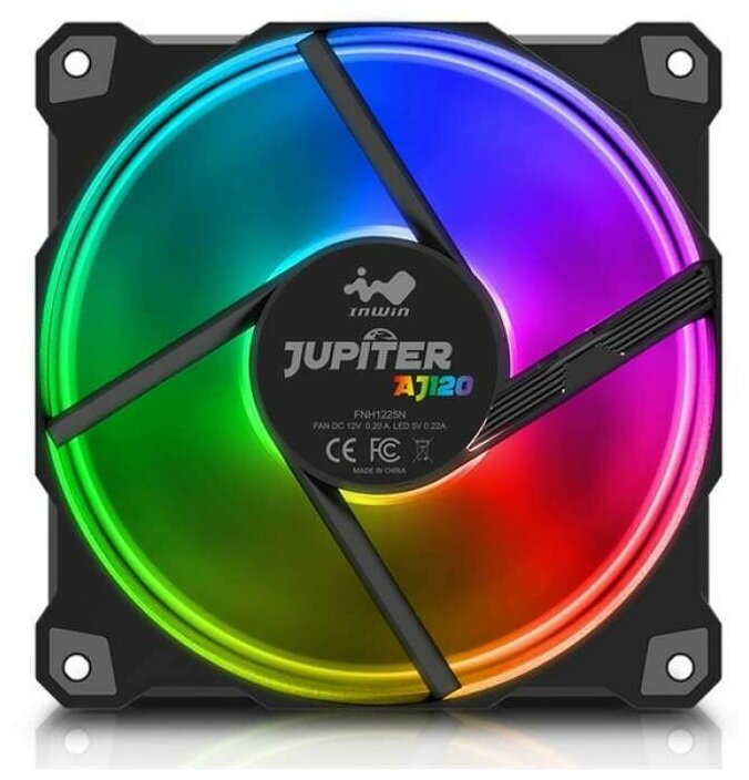 Вентилятор для корпуса InWin IW-Jupiter AJ120 Fan + RGB Module (6139244) - фото №17