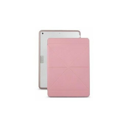 фото Чехол-книжка moshi versacover для ipad 9.7" 2018, 2017. материал ударопрочный пластик с отделкой из микрофибры. цвет розовый.