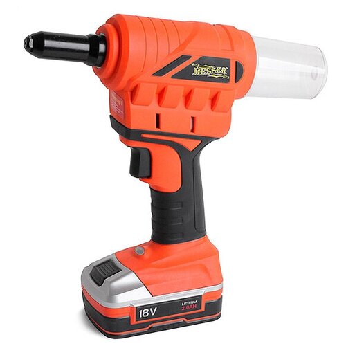 Аккумуляторный заклепочник MESSER DPM-004A для вытяжных заклепок (2,4 - 5,0 мм)