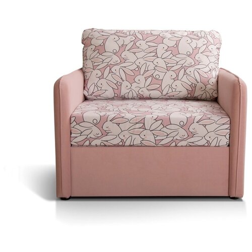 Детский мини-диван DENNY (Banny Pink, 89см.)