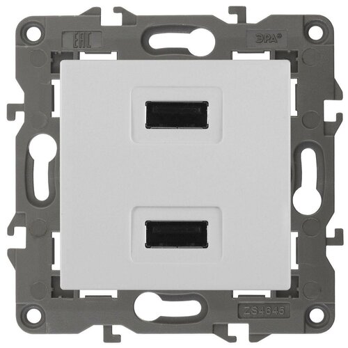 Устройство зарядное USB ЭРА Elegance 5V-2,1A 14-4110-01 Б0034358