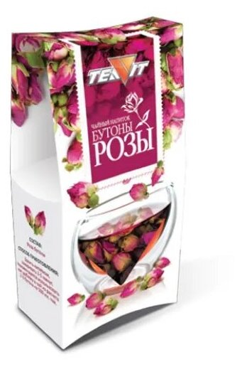 Цай цветочный "бутоны розы" TEAVIT, 30 гр. (чайный напиток)