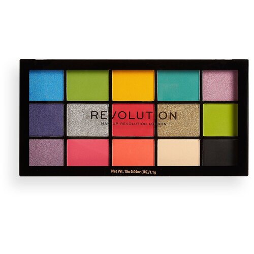 REVOLUTION Палетка теней Reloaded Palette, 16.5 г