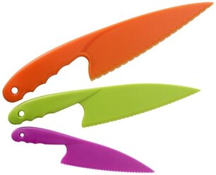 Пластиковые ножи 3 шт / Детский нож
