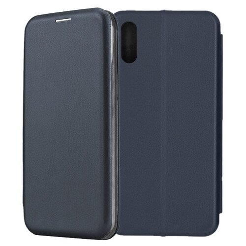 фото Чехол-книжка fashion case для xiaomi redmi 9a синий