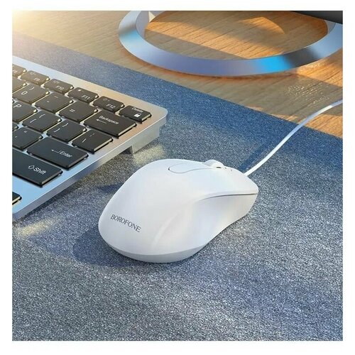 Мышка проводная для компьютера 1000 DPI USB оптика 3 кнопки для пк мышь компьютерная для ноутбука 70000₽