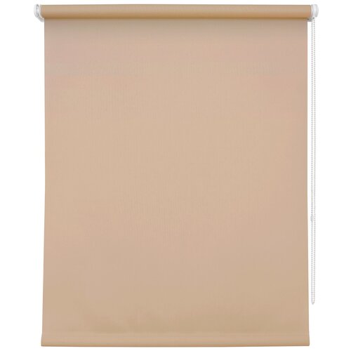 фото 7520. рулонная штора 100х175 плайн какао уют