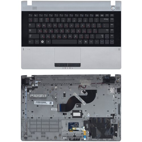 Клавиатура для ноутбука Samsumg CNBA5902939DBIL серая топ-панель 352000₽