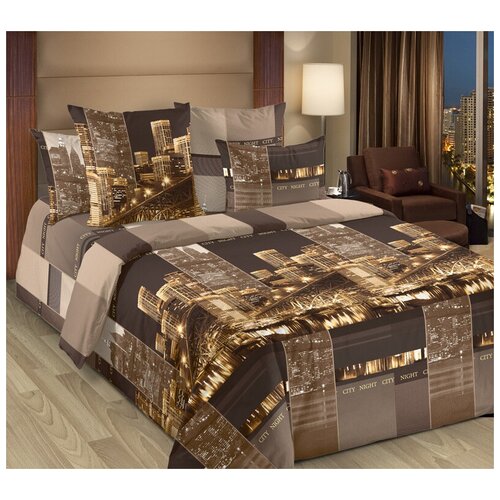 фото Текс дизайн комплект постельного бельясити 4 кор кпб 2,0 спал прост на рез 160*200*20 арт 2700б бязь размер цвет текс-дизайн