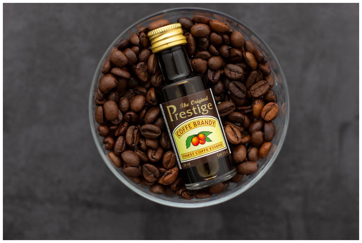 Эссенция для самогона или выпечки десертов Prestige "Coffee Brandy" ароматизатор пищевой (Бренди кофейный)