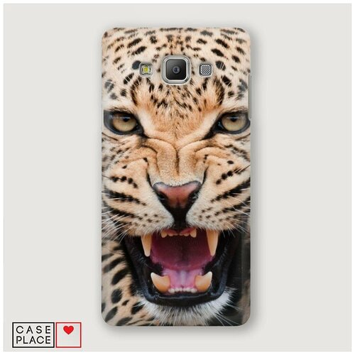фото Чехол пластиковый samsung galaxy a5 леопард 3d case place