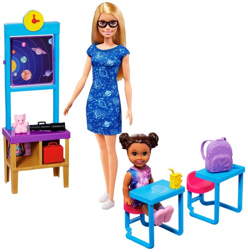 Набор Barbie Учитель космонавтики, GTW34 разноцветный