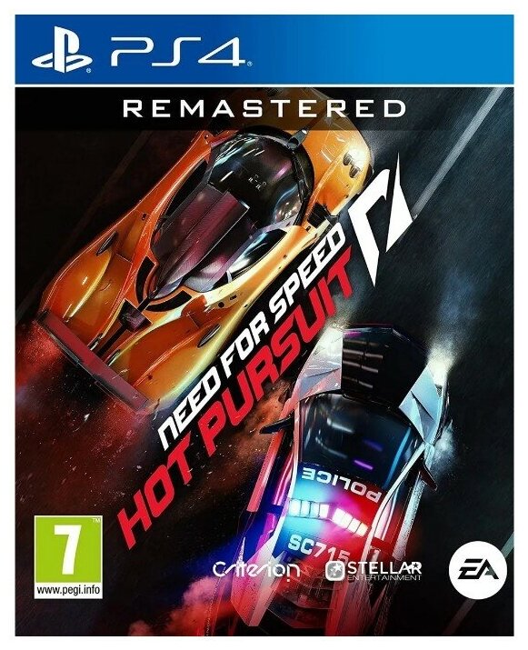 PS4 Need for Speed Hot Pursuit Remastered (русские субтитры)