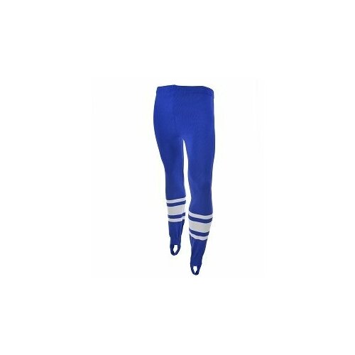 Рейтузы хоккейные вязаные Mad Guy SR синий/белые (размер 5)
