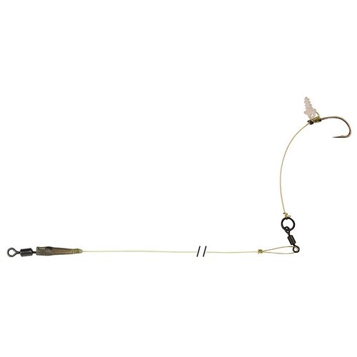 Оснастка CARP SPIRIT Hinged Stiff Rig Barbed S4 X1 шт.