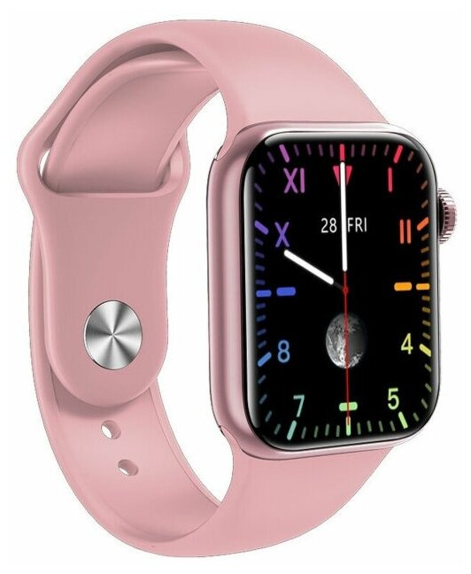 Смарт часы I8 PRO Розовые