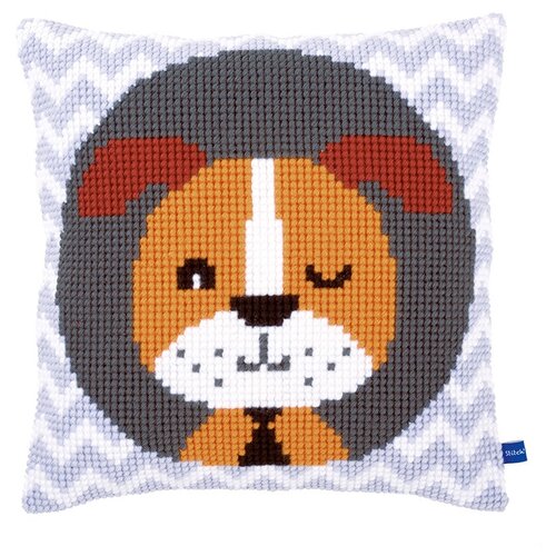 фото Набор для вышивания vervaco pn-0155153 подмигивающий щенок